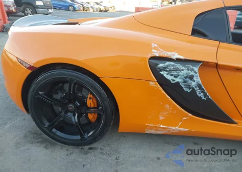 2016 Mclaren 650S z USA, uszkodzony, nr VIN SBM11FAA5GW006189